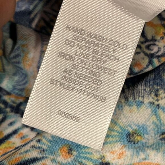 Bisou Bisou Halter Neck Maxi Sleeveless Dress - Multicolor - Picture 10 of 13